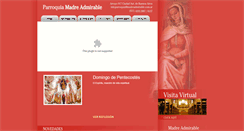 Desktop Screenshot of madreadmirable.com.ar